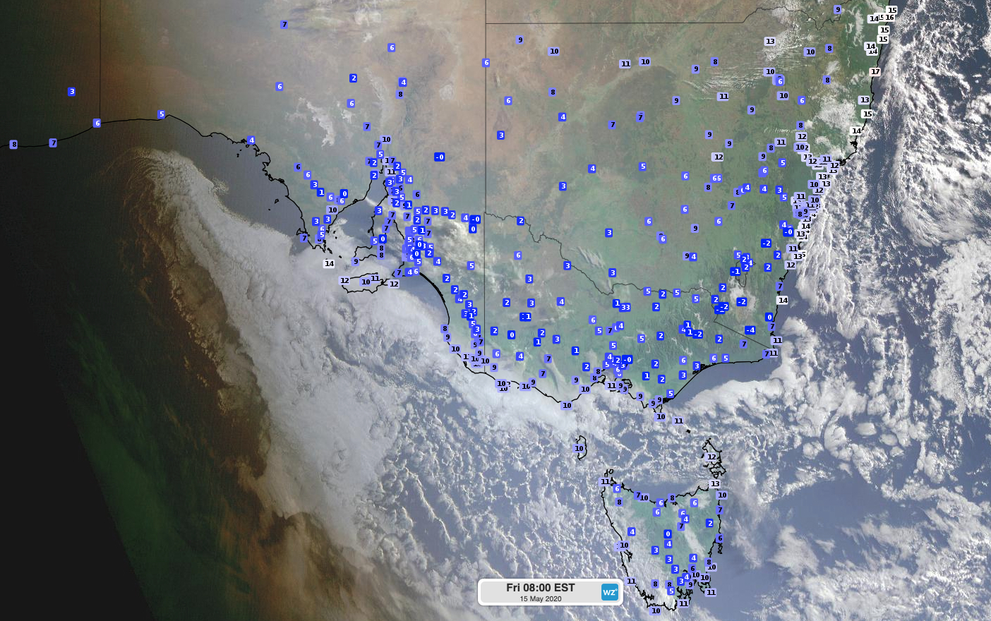 Wintry Morning In Southern Australia